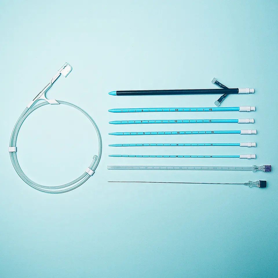 Disposable urology percutaneous nephrostomy set
